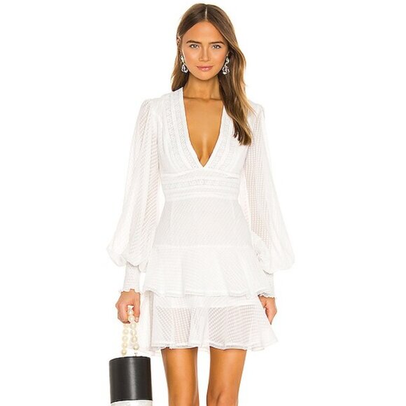 Keepsake Way Back Long Sleeve Dress - Revolve - Picture 1 of 3